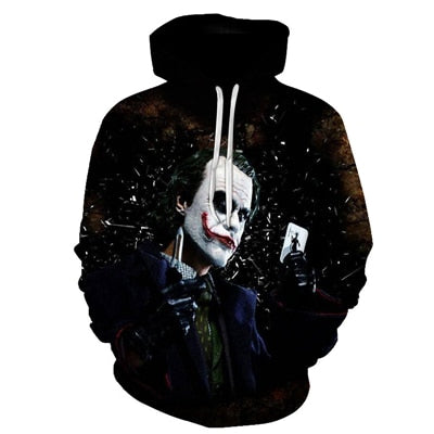 joker 3D Print Sweatshirt Hoodies Men and women Hip Hop Funny Autumn Streetwear Hoodies Sweatshirt For Couples Clothes-1