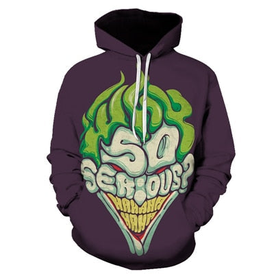 joker 3D Print Sweatshirt Hoodies Men and women Hip Hop Funny Autumn Streetwear Hoodies Sweatshirt For Couples Clothes-9
